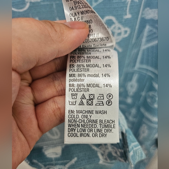 Quicksilver Watermans Collection Comfort Fit Blue Nautical Knots - Picture 13 of 13